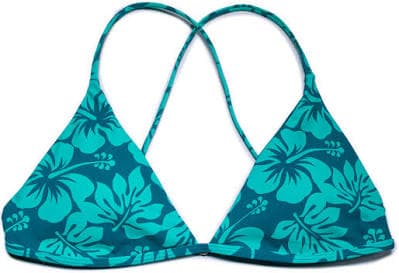 Hibiscus Repreve Reversible Bikini Top