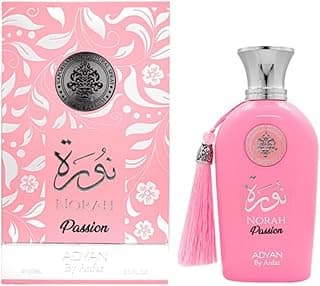 Norah Passion 100 ML (3.4 fl oz) I Premium Floral Perfume I Captivating Fragrance I Long-Lasting Elegance I Unforgettable Scent I Exquisite Floral Notes I Twist of YARA