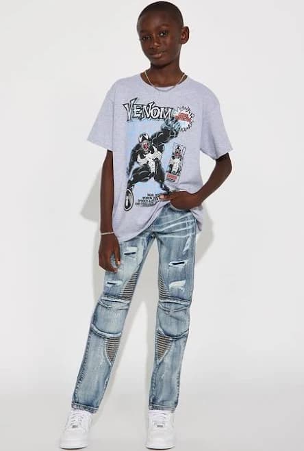 Fashion Nova Mini Kingston Rip and Repair Skinny Jeans