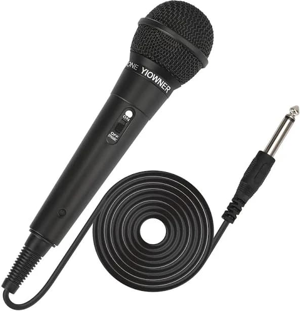 Wired Karaoke Microphone, Handheld For Singing, With 2.5m Cable, Vocal