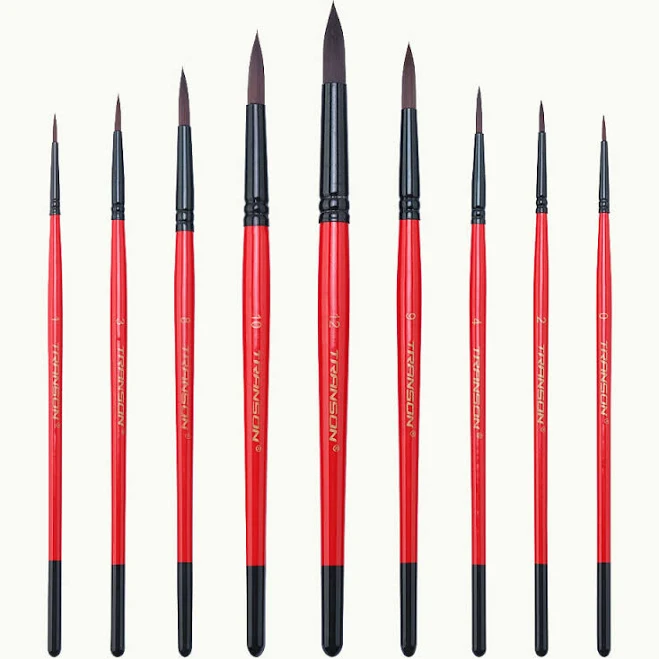 Miniature Detail Artist Paint Brush Set