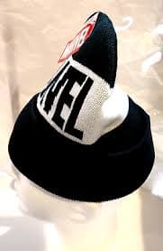 Marvel Studios Classic Black & White Logo Winter Knit Cap Hat New OSFM | eBay