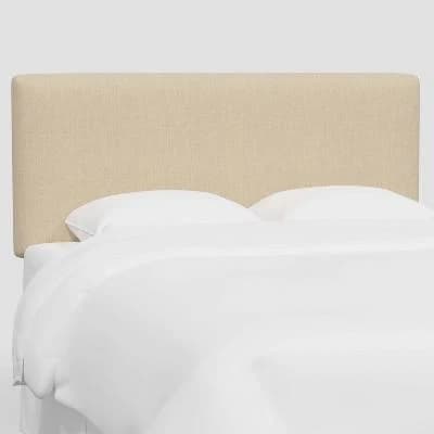 California King Olivia Bed in Classic Velvet Black - Threshold : Pine Frame, Upholstered Headboard, Requires Box Spring