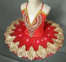 Amazon.com: XIANQING Girls Led Professional Ballet Tutu Glow Light Ballerina Ballet Dress Luminous Birthday Party Dance Costume,Red,100CM : Clothing, Shoes & Jewelry
