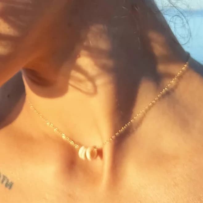 Puka Shell Trio Necklace