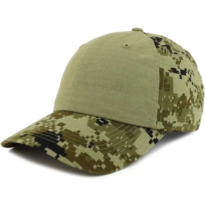 Armycrew Two Tone Digital Camouflage Ripstop Cap