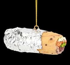 Tree Buddees Burrito Wrapped in Tin Foil Food Christmas Ornament | Michaels