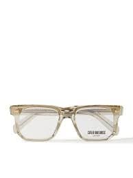 Cutler And Gross 1410 D-Frame Sunglasses - Clear | Editorialist