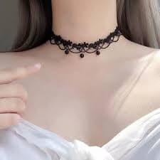 VSERETLOON Necklace Accessory Neck Jewelry Collar lace Collarbone Female Neckband Low Neck Necklace (Color : Style 4, Size : 30cm) : Amazon.com.au: Clothing, Shoes & Accessories