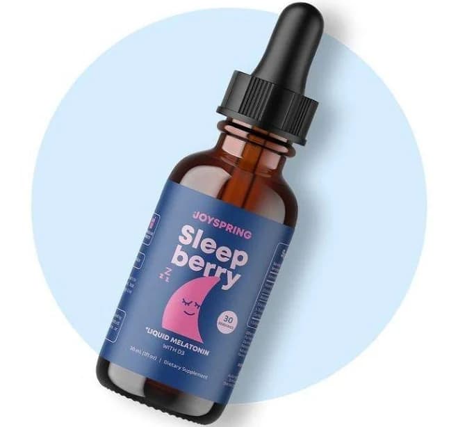 Joyspring Sleep Berry Kids Liquid Melatonin W D3 30ml