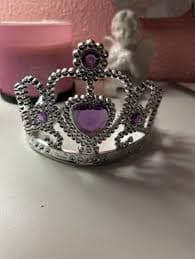 NWOT Purple Crystal Tiara Dolls Kill | Mercari