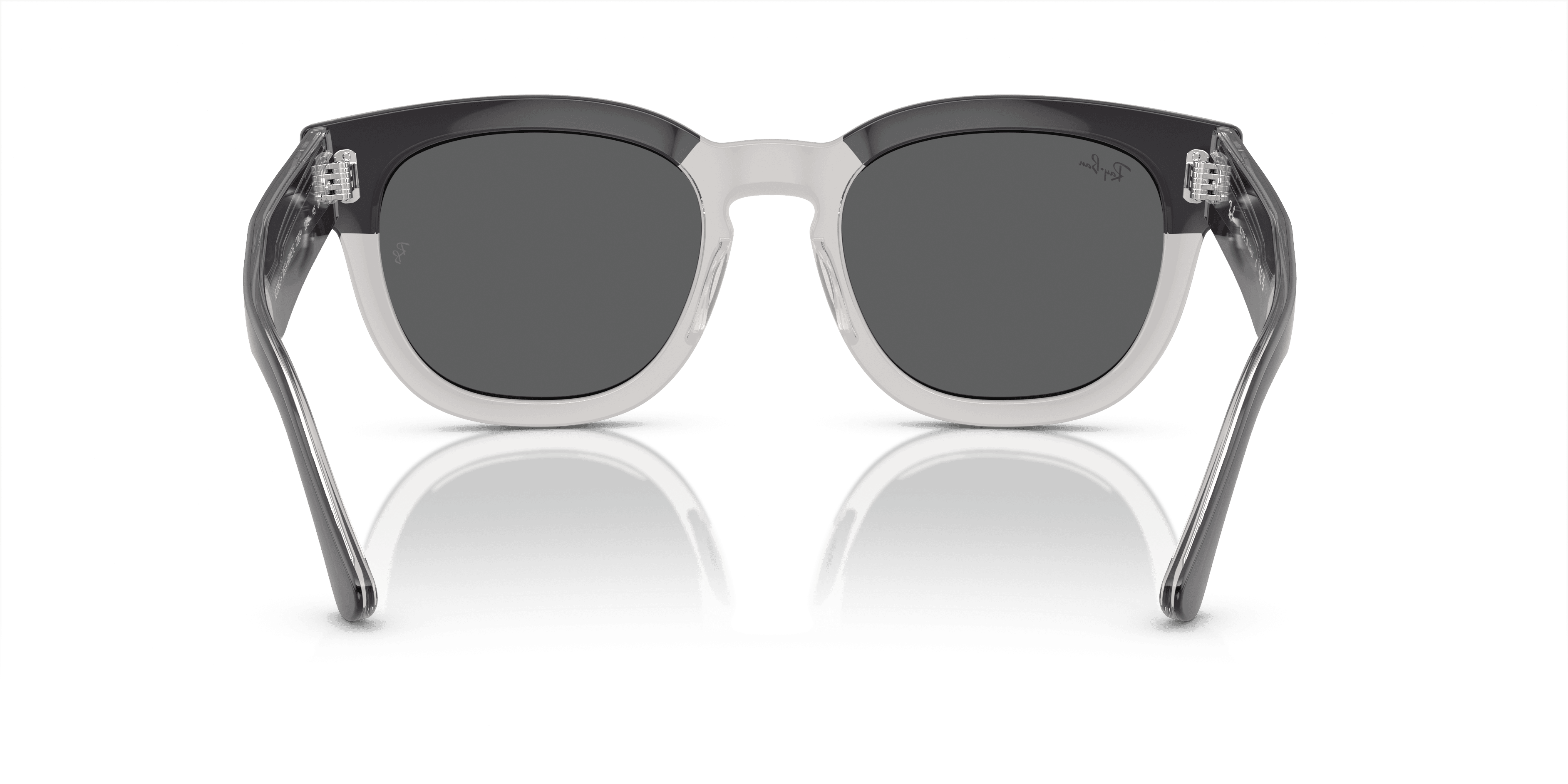 MEGA HAWKEYE Sunglasses in Dark Grey On Transparent Grey and Dark Grey - RB0298SF | Ray-Ban® US