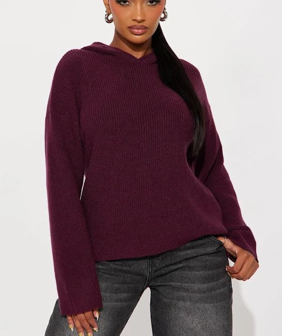 Fashion Nova Women's Coziest Hooded Sweater