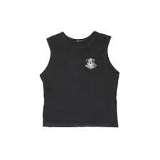 Alexander McQueen SS96 Embroidered Black Tank Top | Grailed