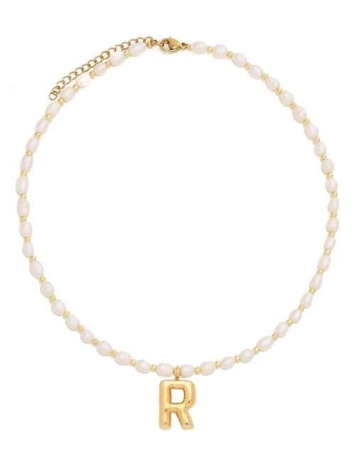 Petit Moments Dainty Initial Pendant Necklace