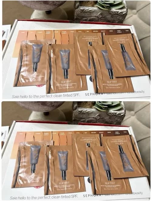 Saie Slip Tint Spf 35 Sunscreen Tinted Moisturizer - 6 ( 10samples X