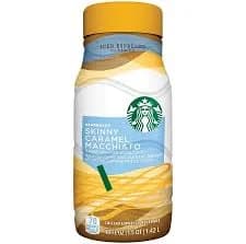 Starbucks Skinny Caramel Macchiato Chilled Espresso Beverage