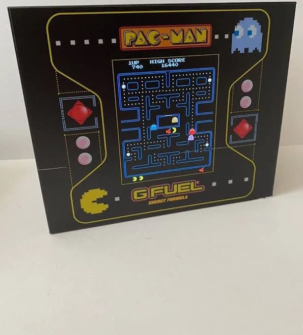Gfuel Power Pellet Pac-man Light Up Collector's Box Empty Only Cut