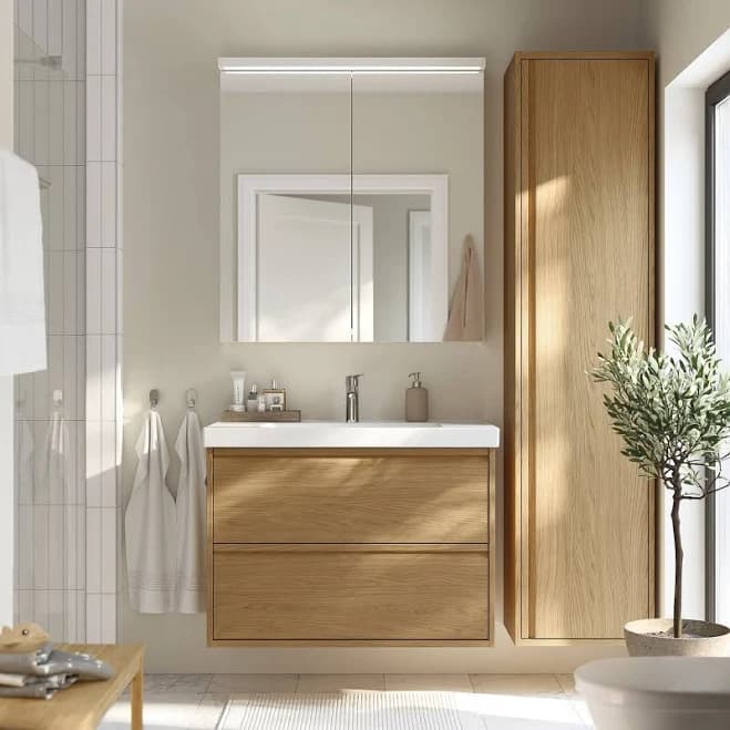 IKEA Bathroom Vanity with Sink & Faucet