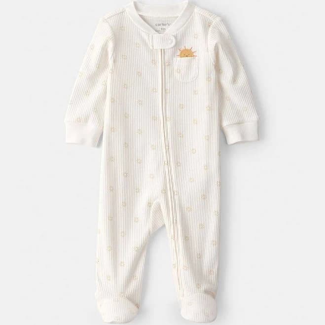 Carter's Baby Sunshine Two-Way Zip Sleep & Play Pajama