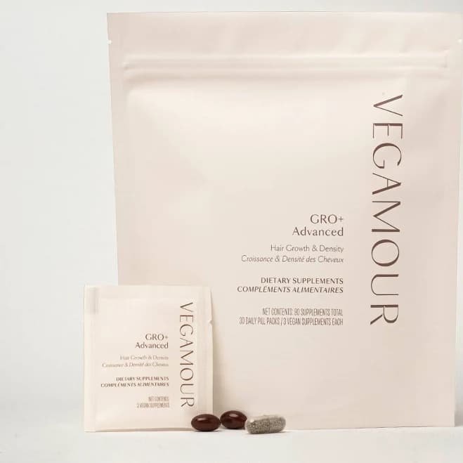 Vegamour GRO+ Advanced Hair Growth & Density Supplements