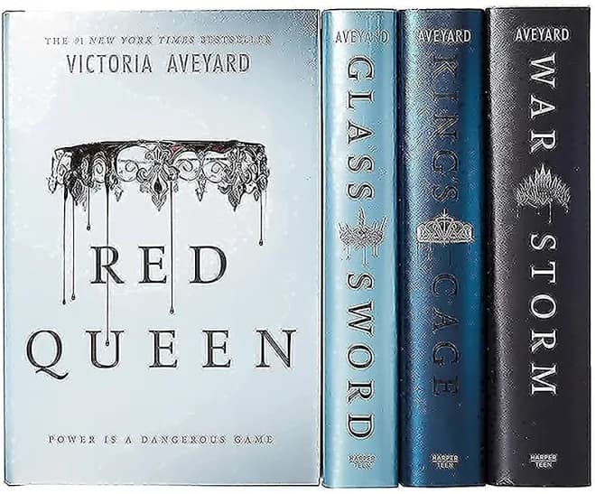 Red Queen 4-Book Hardcover Box Set: Books 1-4