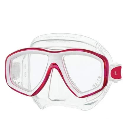 Tusa M-212 Freedom Ceos Scuba Diving Mask (Bougainvillea Pink, Standard), Adult Unisex