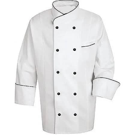Uniformates Unisex Long Sleeve Chef Coat Jacket
