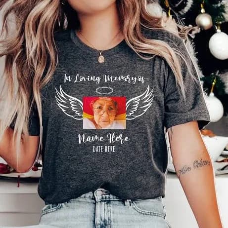 Personalized Memorial Photo Shirt