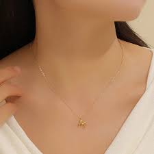 Necklace in Gold Color by Reet Pehal - Trendy Women Necklace RTA1216 | Laam.pk