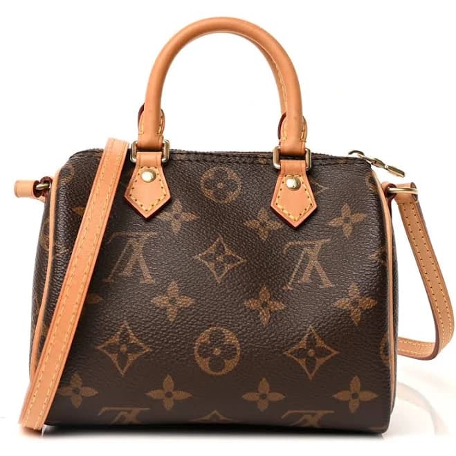 Louis Vuitton Women's Monogram Speedy Nano Canvas