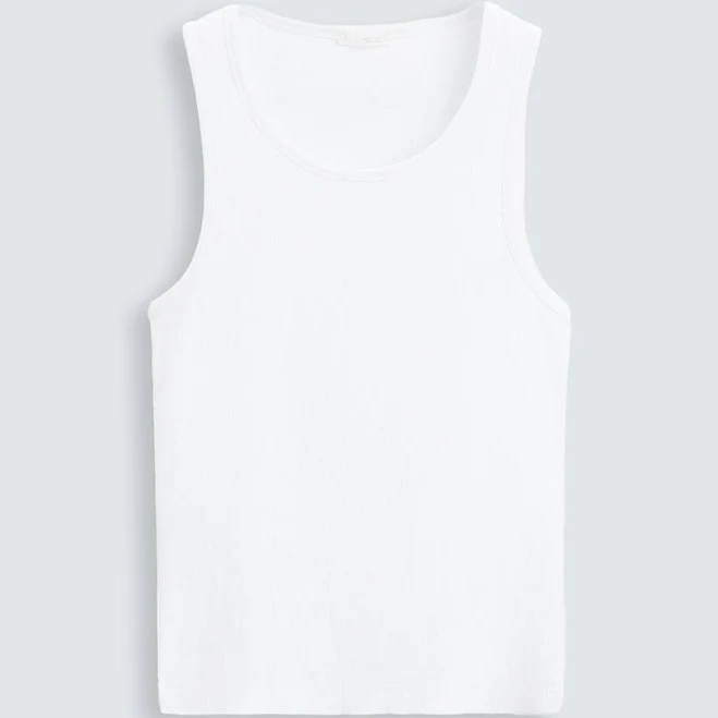 Zara Men's Basic Ribbed Tank Top