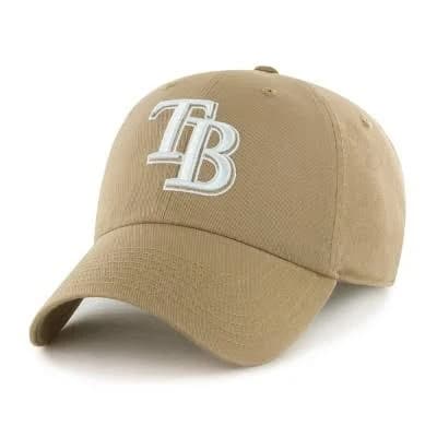 MLB Tampa Bay Rays Clean Up Adjustable Cotton Baseball Cap