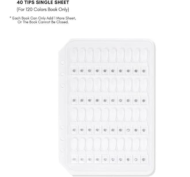 Magnetic Nail Swatch Book