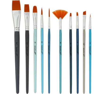 Artist's Loft Taklon 100 Piece Mixed Media Brush Set