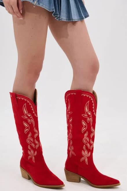 Akira Enora Knee High Cowboy Boot