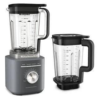 KitchenAid Pure Power Blender w/ A 68Oz Plastic Jar & 62Oz Glass ksb2076