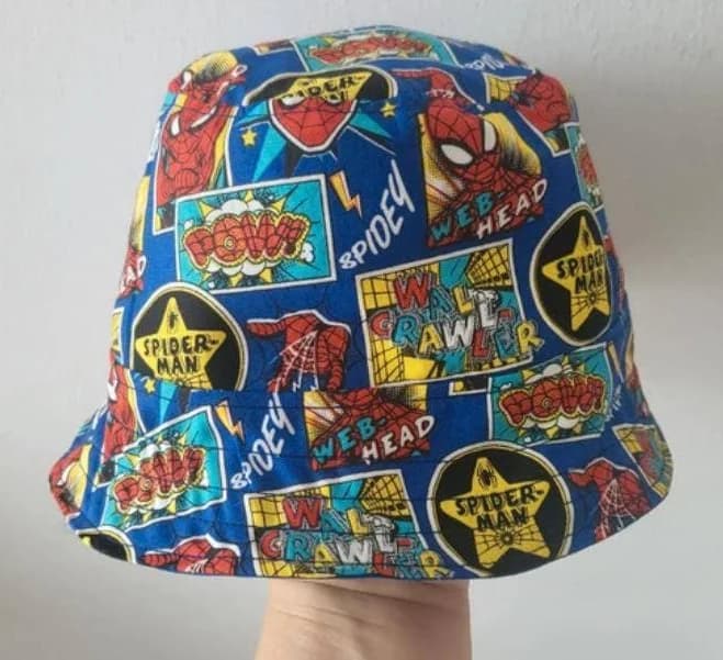 Kids Character Cotton Bucket Hat