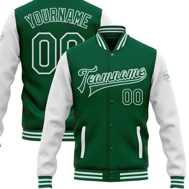 Custom Men's Varsity Letterman Bomber Jacket