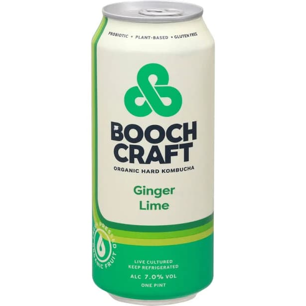 Boochcraft Ginger Lime Hard Kombucha