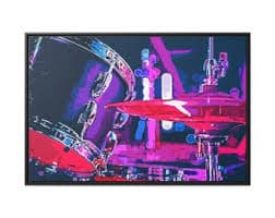 Drummer Wall Art for Music Studio Decor - Drumset Wall Art, Instrument Poster, Drum Wall Decor Perfect for Any Musician or Music Lover - Etsy