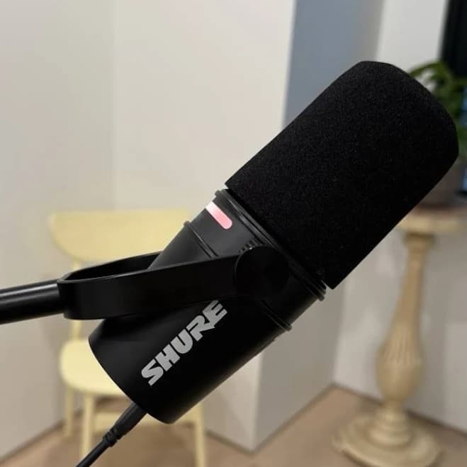 Shure Mv7+ Hybrid Output Usb-c & Xlr Podcast Microphone & Rhode Psa1+