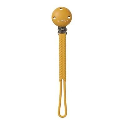 Saro Braided Silicone Pacifier Holder