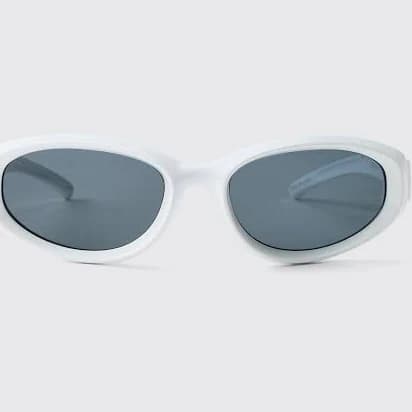 Men's Round Plastic Sunglasses