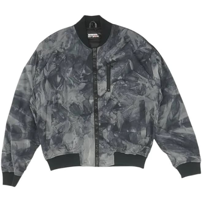 Gray Tie-Dye Jacket