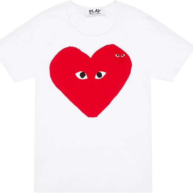 Play T-Shirt with Red Heart