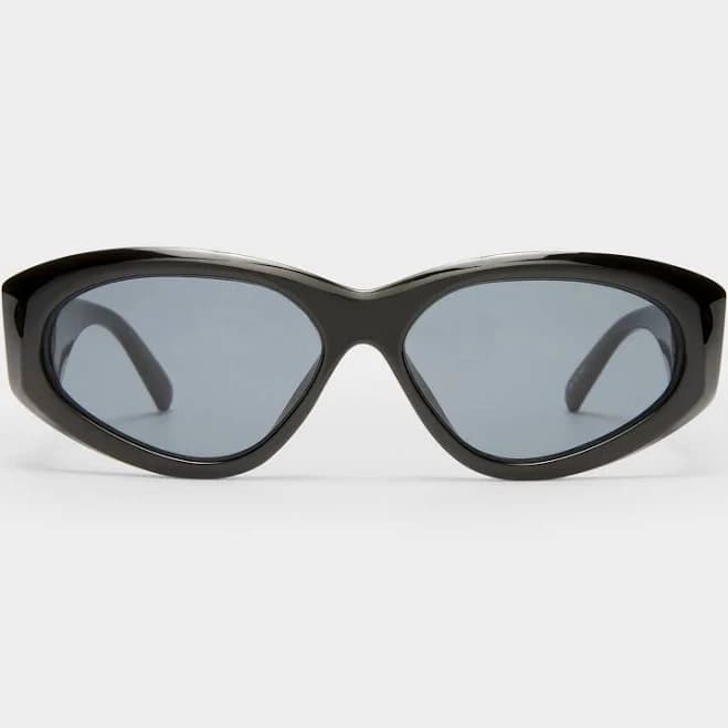 Le Specs - Under Wraps, Oval Women's Sunglasses, Black, Small