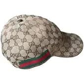 Gucci Men's Tan and Green Hat