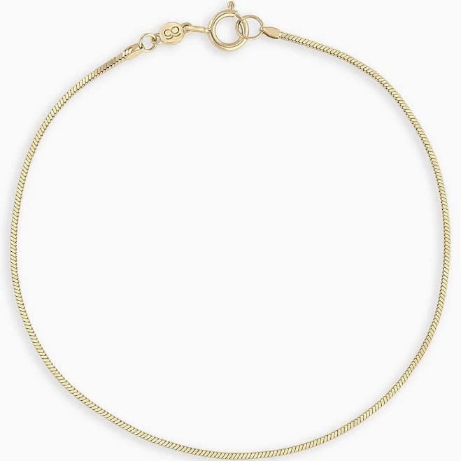 Gorjana Women's 14K Solid Gold Micro Mini Venice Bracelet