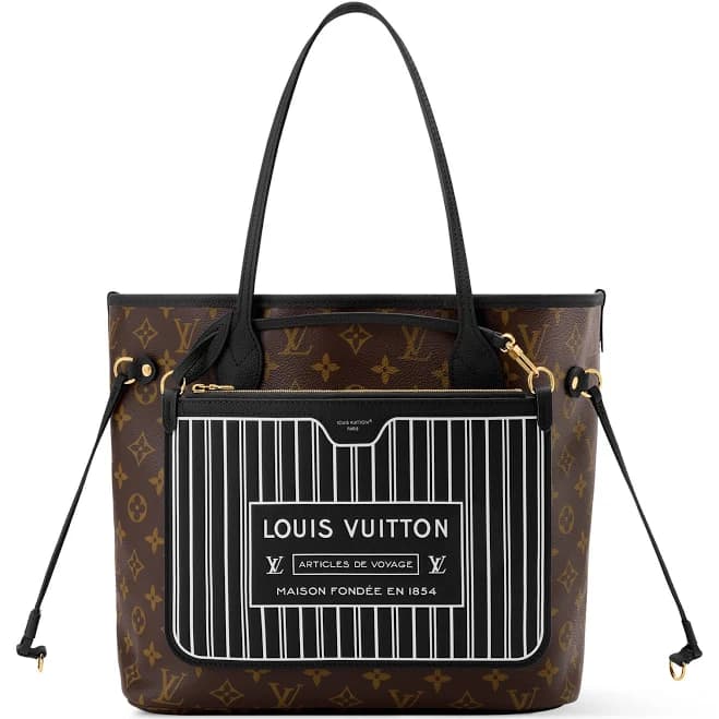 Louis Vuitton Neverfull Inside Out MM Leather